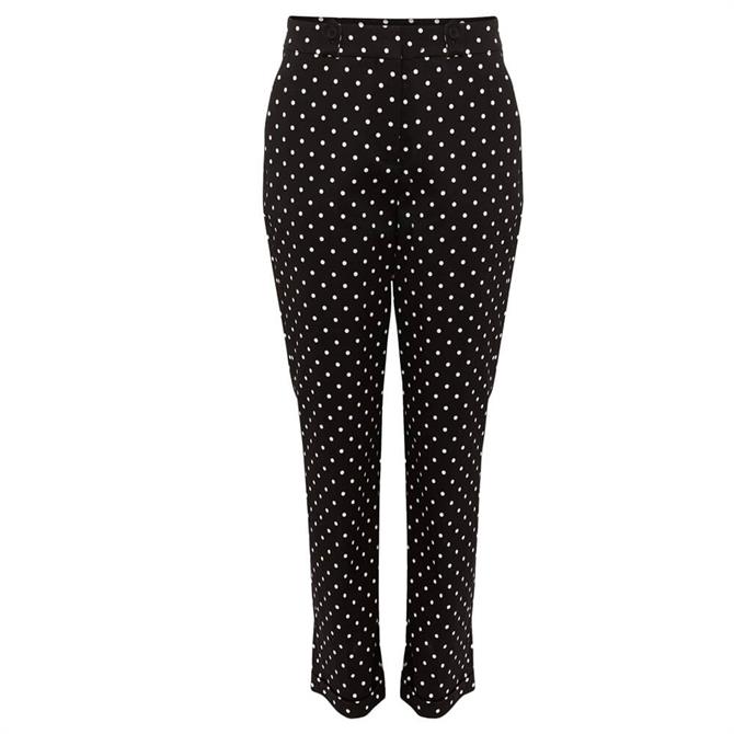 Phase Eight Bea Spot Tapered Trousers